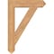 Ekena Millwork Traditional Arts & Crafts Smooth Bracket, Western Red Cedar, 5 1/2"W x 30"D x 42"H BKT06X30X42TRA03SWR - alternate 4